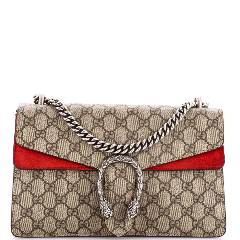 Gucci Small Dionysus Bag GG Coated Canvas